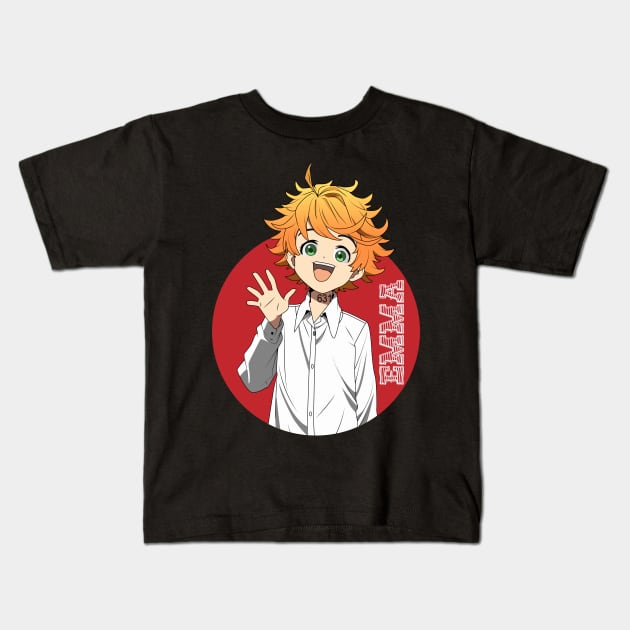 the promised neverland - Emma Kids T-Shirt by Hala Art